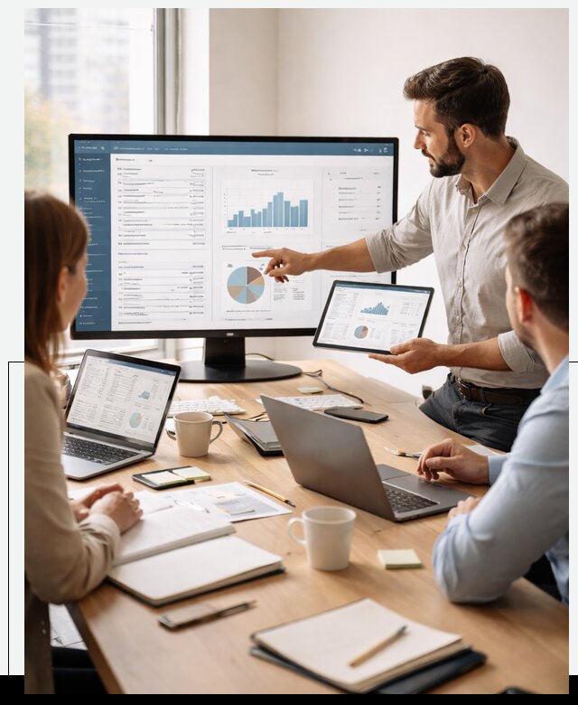 Разработка и внедрение ERP систем под бизнес в Темрюке