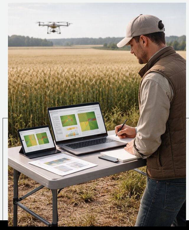 Система AI прогнозирования урожайности для точных агрономий в Темрюке