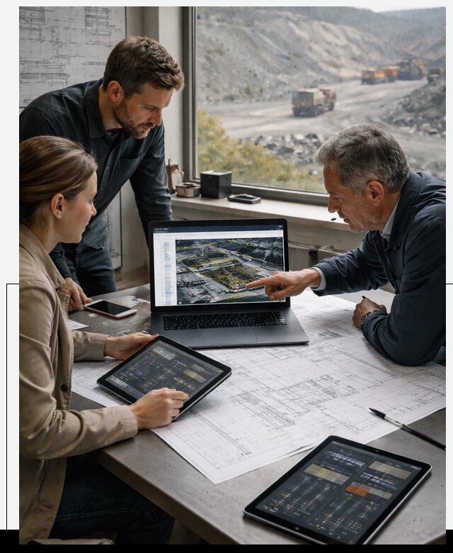 Разработка и внедрение систем для горнодобычи в Темрюке