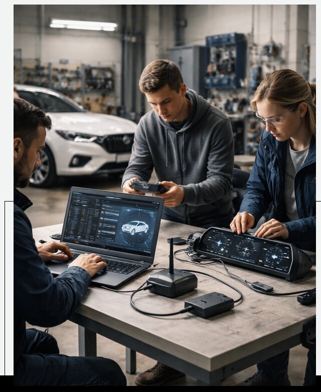 Разработка Connected Car и ПО для автопрома в Темрюке