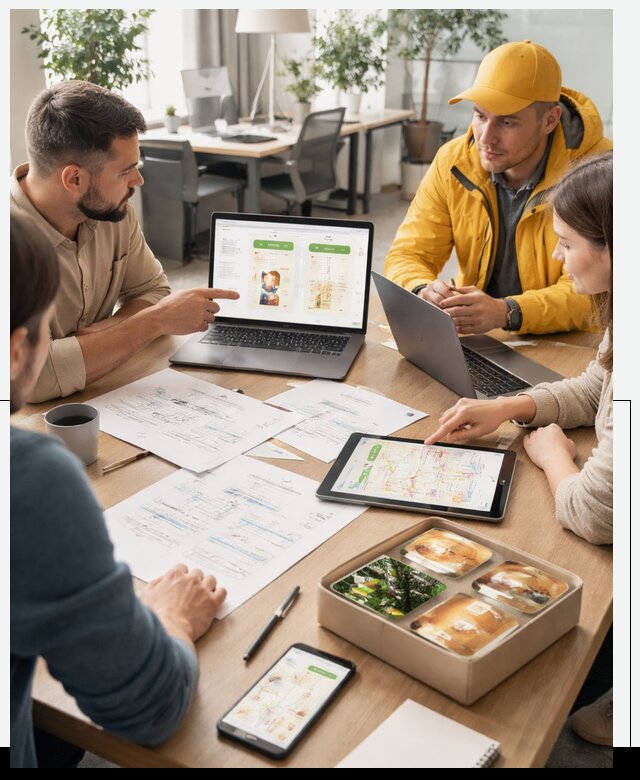 Разработка агрегатора доставки еды в Темрюке от 15440 р., АвикейТмр